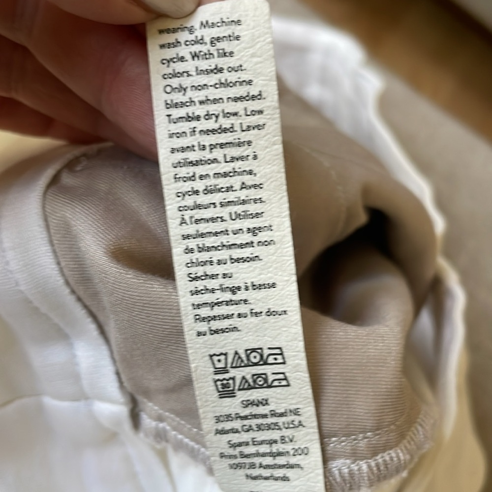 SPANX Ivory Ankle-Length Trousers - Picture 12 of 15